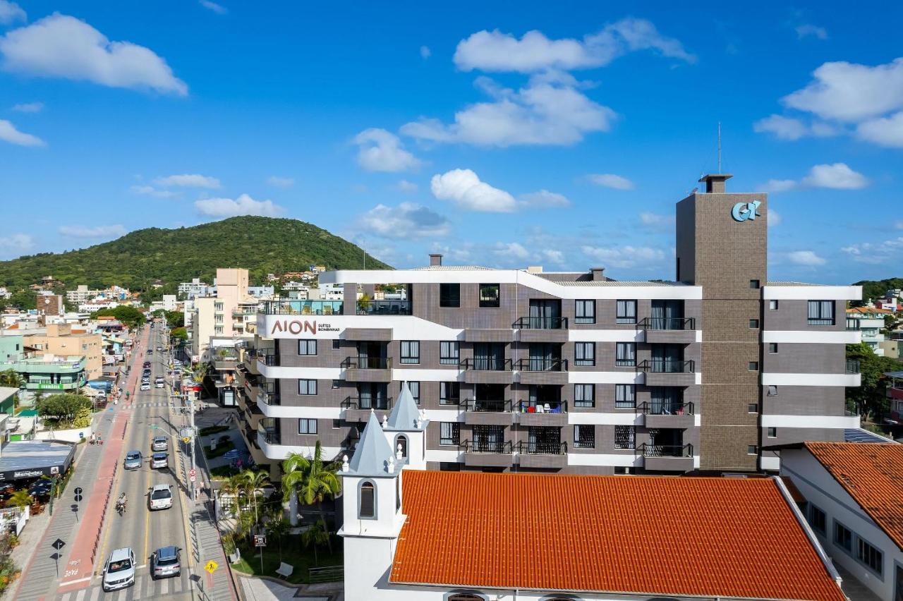 Confortavel Loft Em Condominio Com Piscina Bombinhas Bagian luar foto